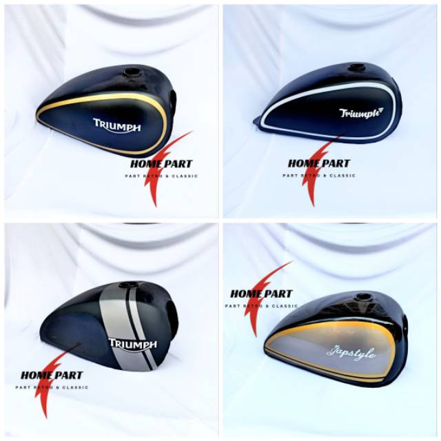 TANGKI TRIUMPH JAPSTYLE TANGKI CUSTOM JAPSTYLE BOBER