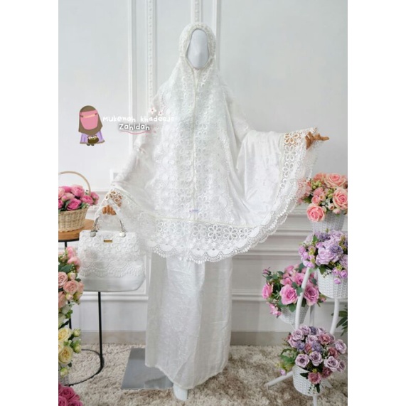 mukenah khadeeja original by zahidah