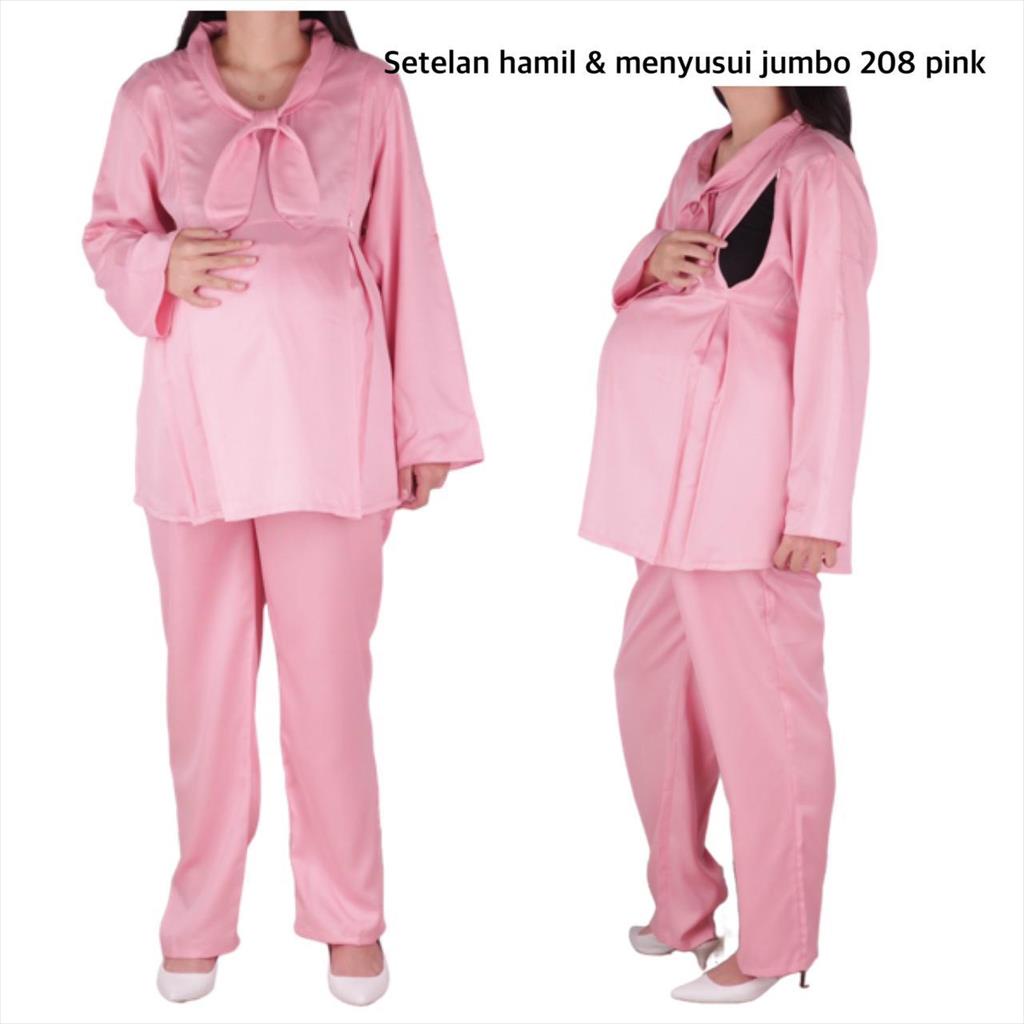 Setelan Hamil &amp; Menyusui Jumbo ST208