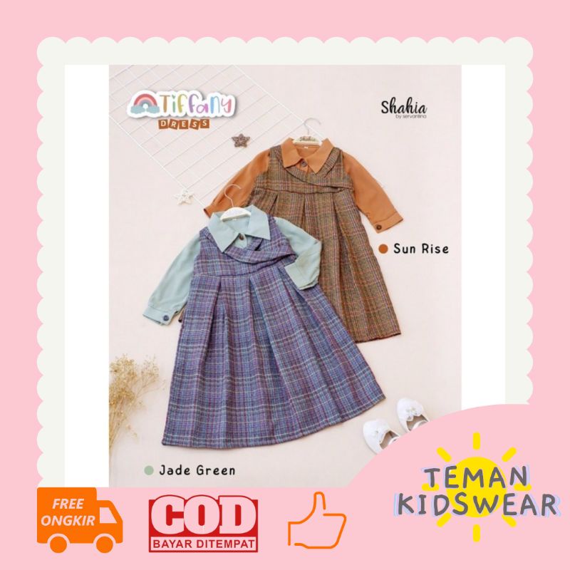 Tiffany Dress Gamis Anak by Shahia Hijab