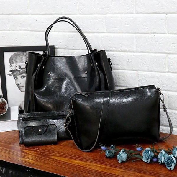 SH1321 Tas Import Batam 4in1 - tas wanita murah kualitas ORI