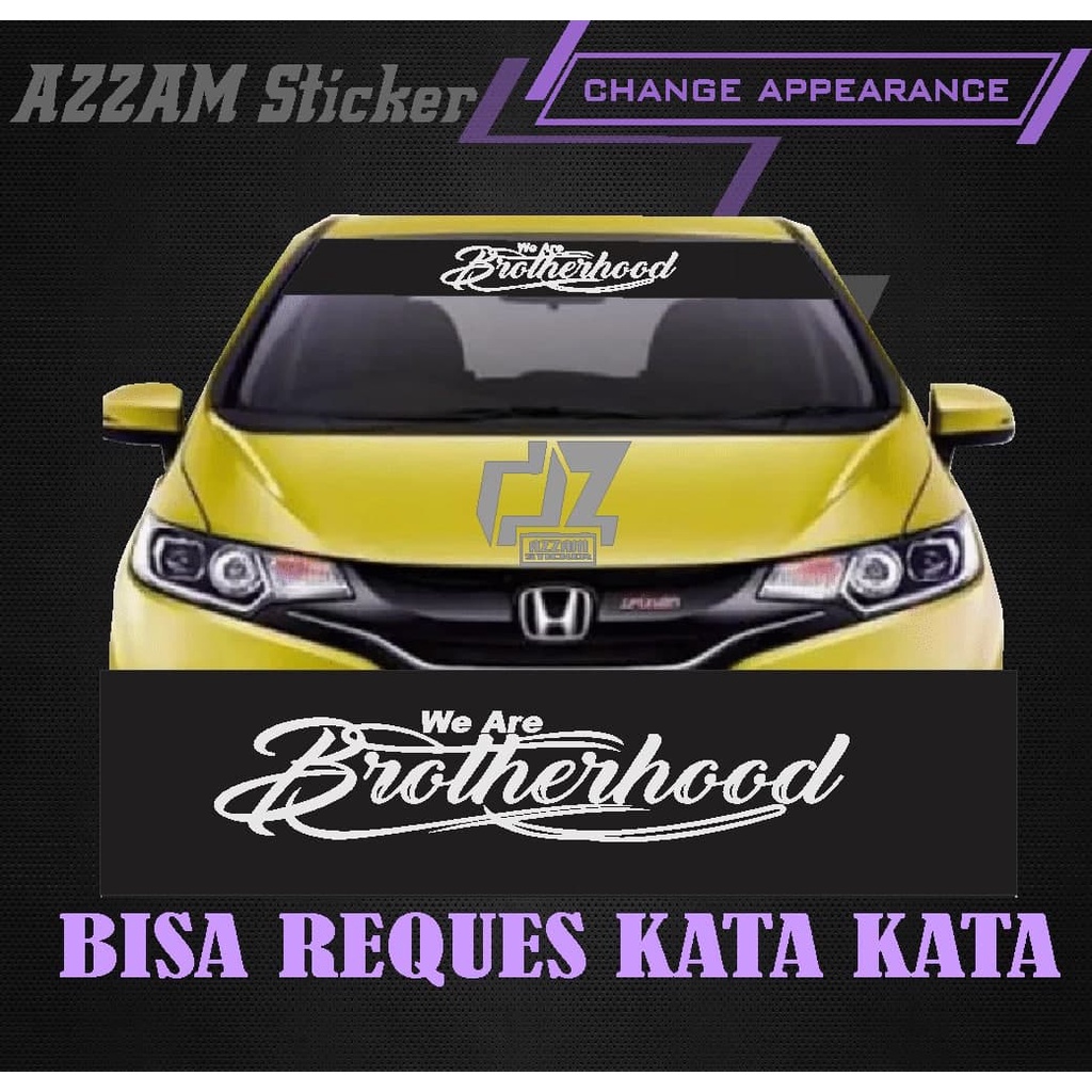 STICKER  STIKER KACA PINTU VOYAGER/KACA/BODY MOBIL TRUCK/PICK UP/L300 STICKER KATA KATA KACA AZ