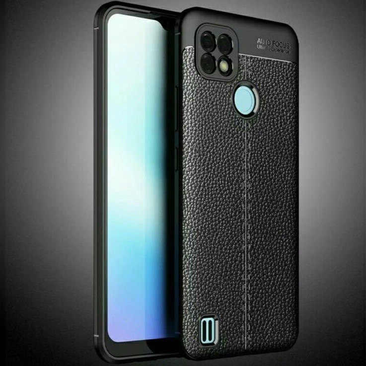 REALME C20 C11 2021 C21 C21Y C25 C25S CASE AUTOFOKUS SILIKON KARET HITAM SOFTCASE AUTOFOCUS CASING BLACK SEMI LEATHER KULIT JERUK COVER AUTO FOCUS