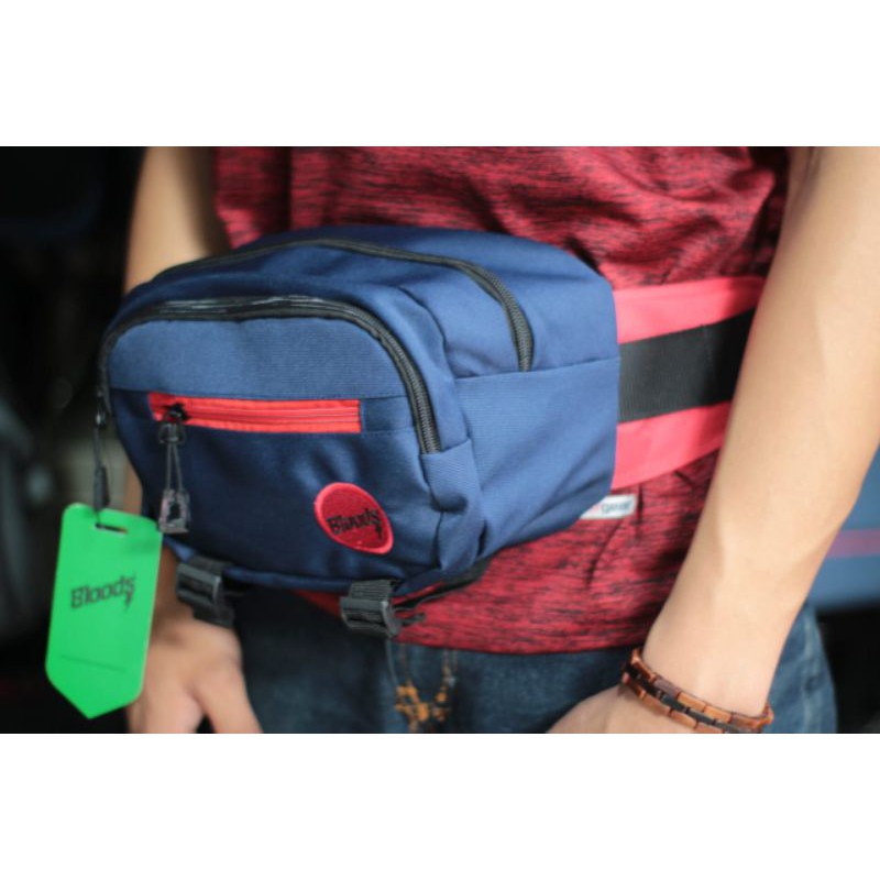 Waistbag Bloods termurah/Westbag pria /Tas pinggang