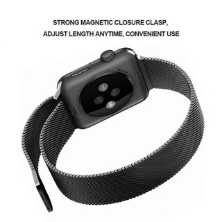 Tali Apple Watch Strap 38/40mm 42/44mm Logam Milanese Loop
