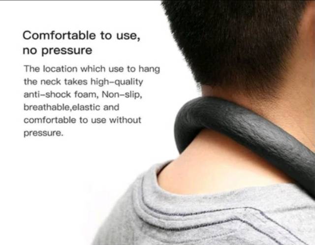 Universal Neck Lazypod Leher Phone Holder Serbaguna