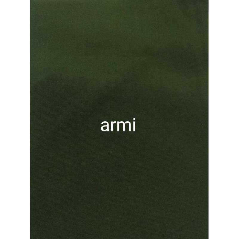 khimar malika mini ceruty bebydoll pad antem-Army