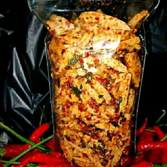 

Basreng stik Bumbu Basah Daun jeruk/Basreng pedas 100 gram