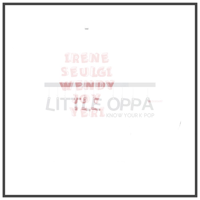 LOP870 KAOS TSHIRT KPOP RED VELVET IRENE SEULGI WENDY JOY YERI PREMIUM