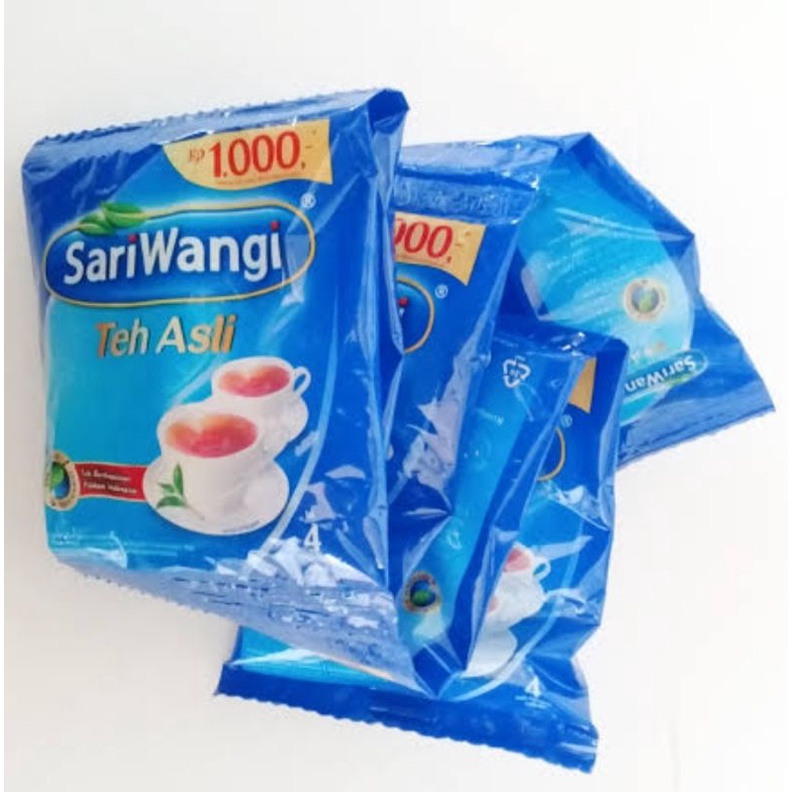 

Teh Celup Sariwangi Sachet 1 pack isi 4 kantong teh