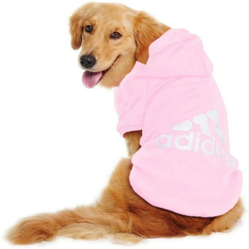 Pakaian Hoodie Musim Dingin Untuk Anjing Ukuran Medium / Besar