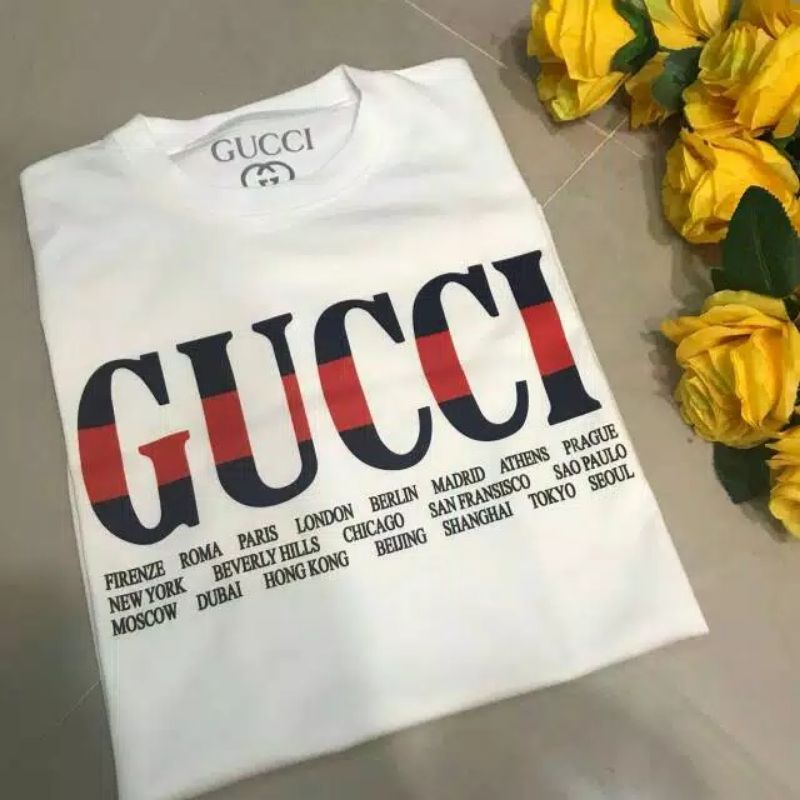 KAOS TUMBLR GUCCI LENGAN PENDEK PRIA/WANITA
