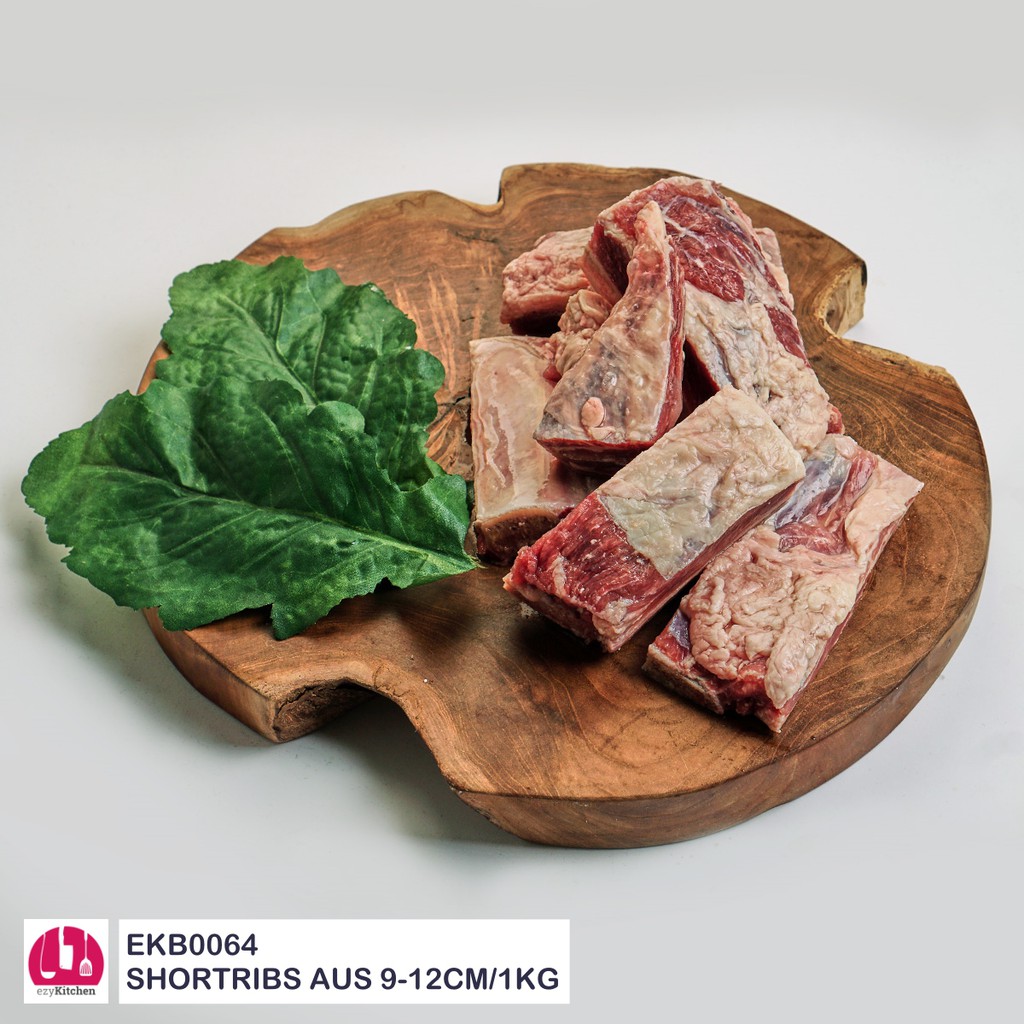 

1KG Short Ribs Daging Sapi Iga potong Panjang 9cm Impor Aus Halal