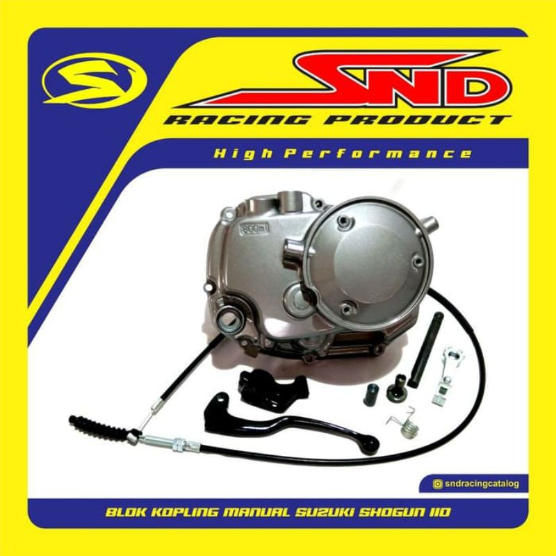 Bak Blok kalter kopling shogun r 110 SND Lengkap tinggal pasang