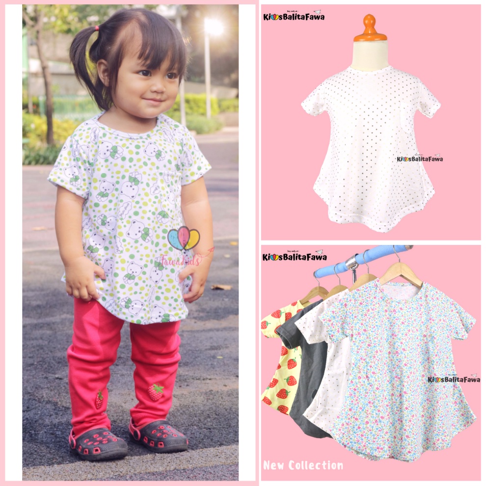 Kaos Moonella uk 4-5 th / Kaos Anak Cewek Kaos Oskosh Murah Kaos Murah Kaos Branded Murah Baju Anak