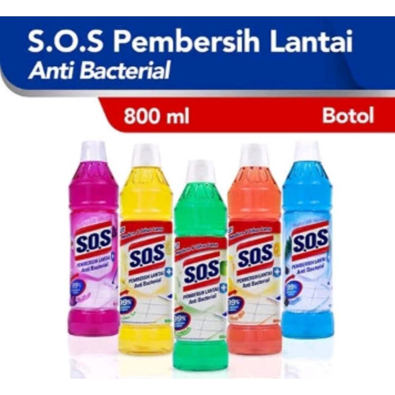 sos pembersih lantai botol 800ml