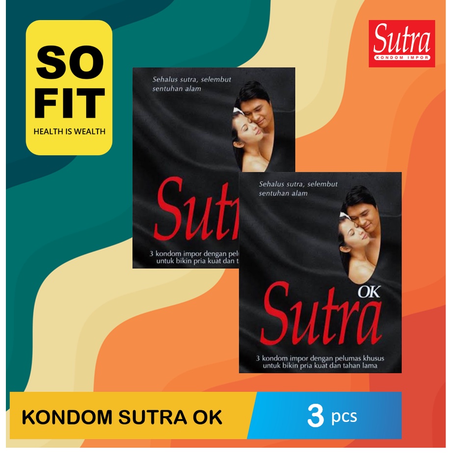 SUTRA Kondom Series / Kondom Sutra Merah / Kondom Sutra OK Hitam / Kondom Sutra Gerigi / Sutra Lubricant