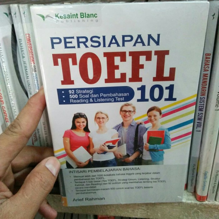 Bayar Ditempat Persiapan Toefl 101 Murah Shopee Indonesia