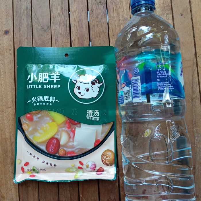 

01F1S Little Sheep Bumbu Hot Pot: Clear Sop 160G,Ready Stok Fsfs201