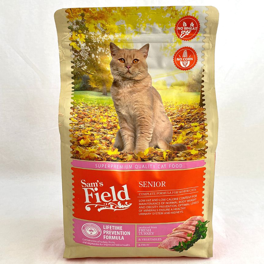 

SAMSFIELD Makanan Kucing SENIOR Cat 2,5kg