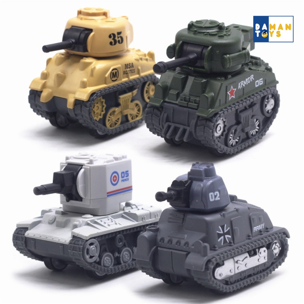 Mobil Tank Diecast Army Mainan Anak Laki Cowok Hadiah Kado Murah