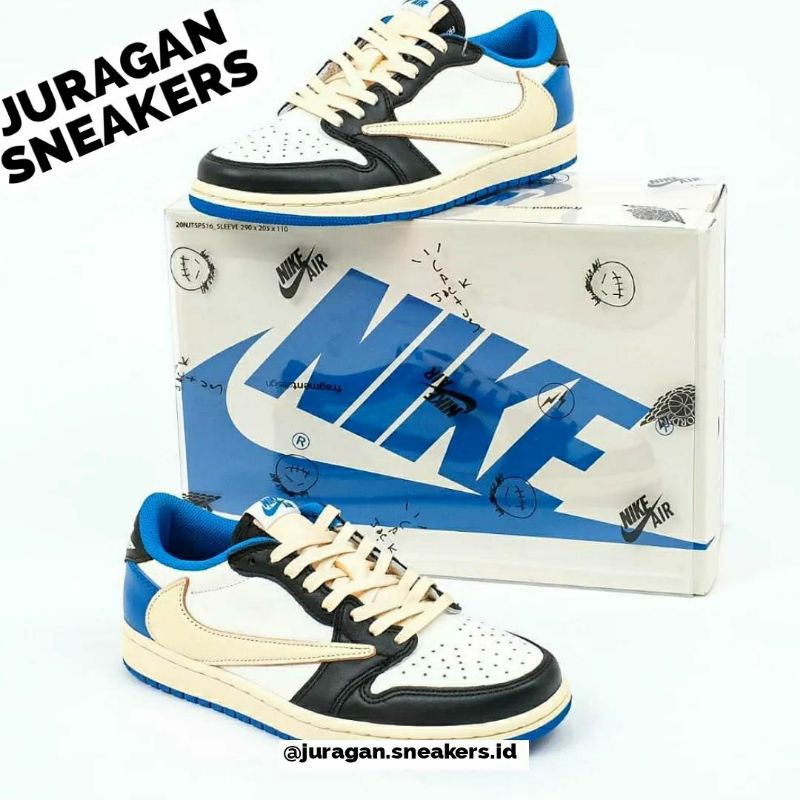 Jordan 1 low travis Scott x Fragment