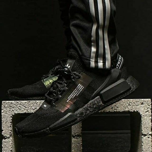 Made by Strong Brother FV9021 ADIDAS NMD R1 V2 SHOES Japanese Black