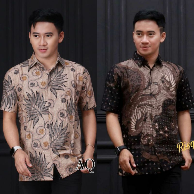 NEW ARRIVAL DISTRO BATIK PRIA BORDIR SOGAN HRB026 BATIKAF NOTOARTO BATIK IPNU-IPPNU HEM PRIA Bel