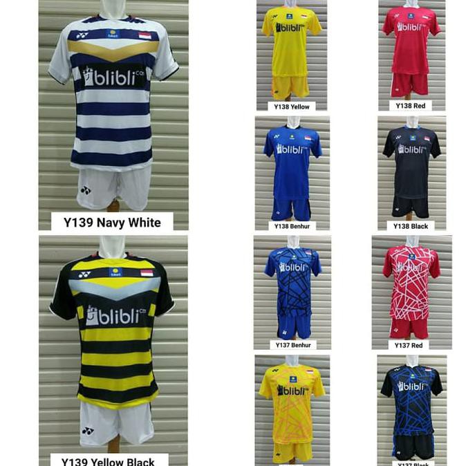 Baju Setelan Badminton / Bulutangkis Yonex Lining Victor