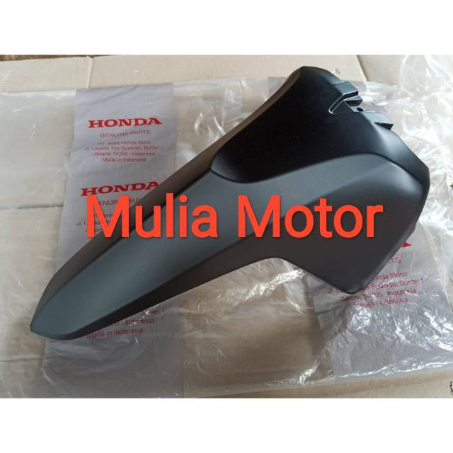 Spakbor slebor fender depan supra x 125 fi hitam dop black matte