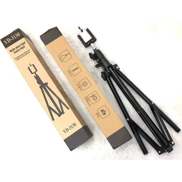 Tripod YD3130 Tripod Handphone Tripod Camera 130cm Free Holder U