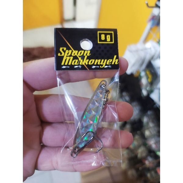 Lure Umpan Casting UL Ultralight Spoon Markonyeh 8gram Killer