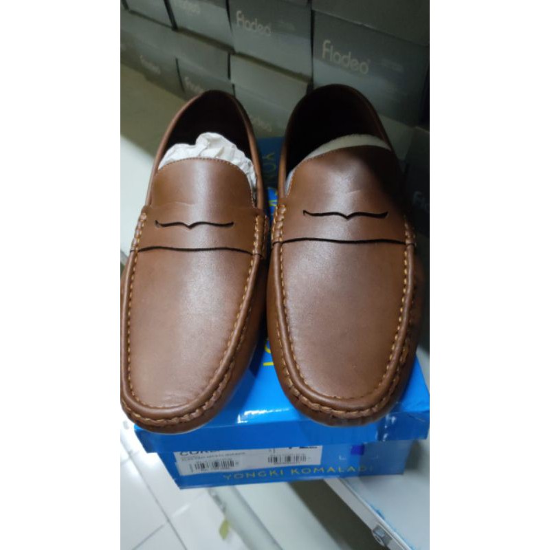 Sepatu mocasin pria model slop by YONGKI KOMALADI original