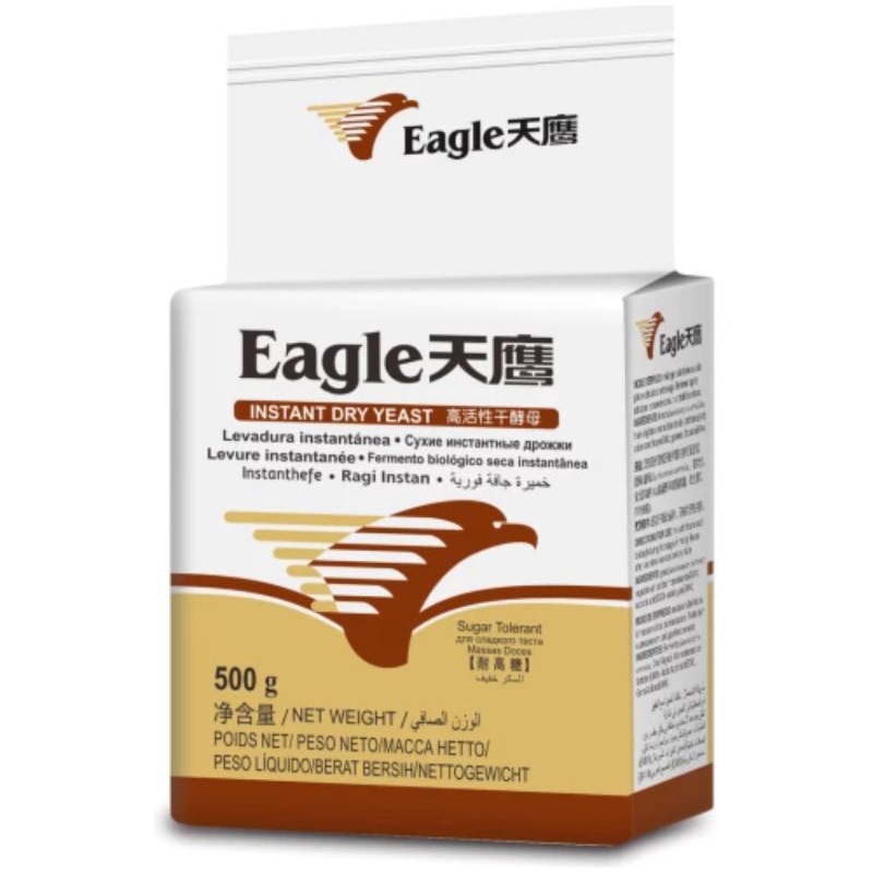 

Eagle Instant Yeast Ragi Instan White 500 G