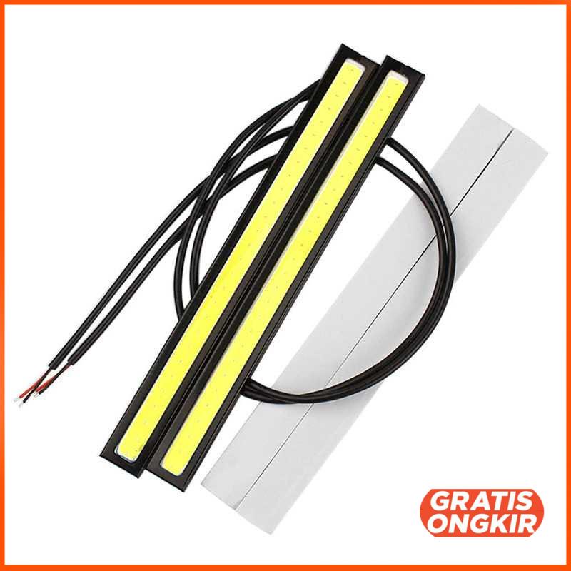 Lampu LED Strip Mobil Light Waterproof 12V COB 17cm 1PCS