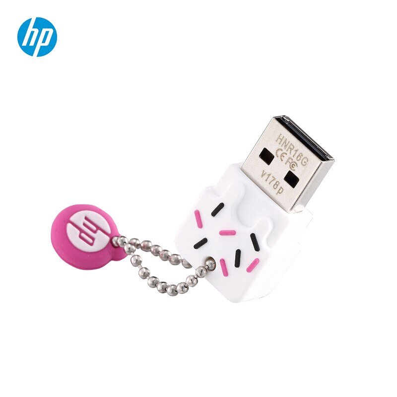 Hp Flash Disk Usb 3.0 Bentuk Es Krim Bahan Silikon Kapasitas 16gb-64gb