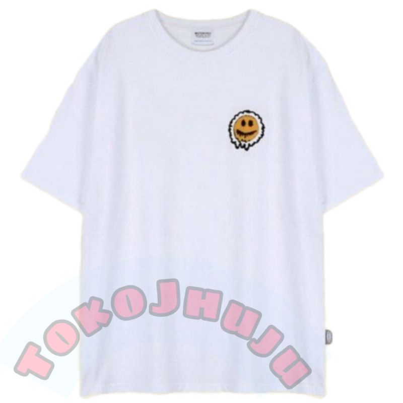 Baju Kaos Treasure Hyunsuk Missterchild Smile Logo Kecil Print DTF