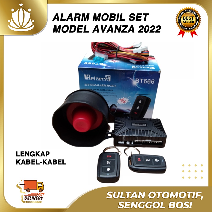 Alarm Remote Mobil Model AVANZA Universal Beltech BT666