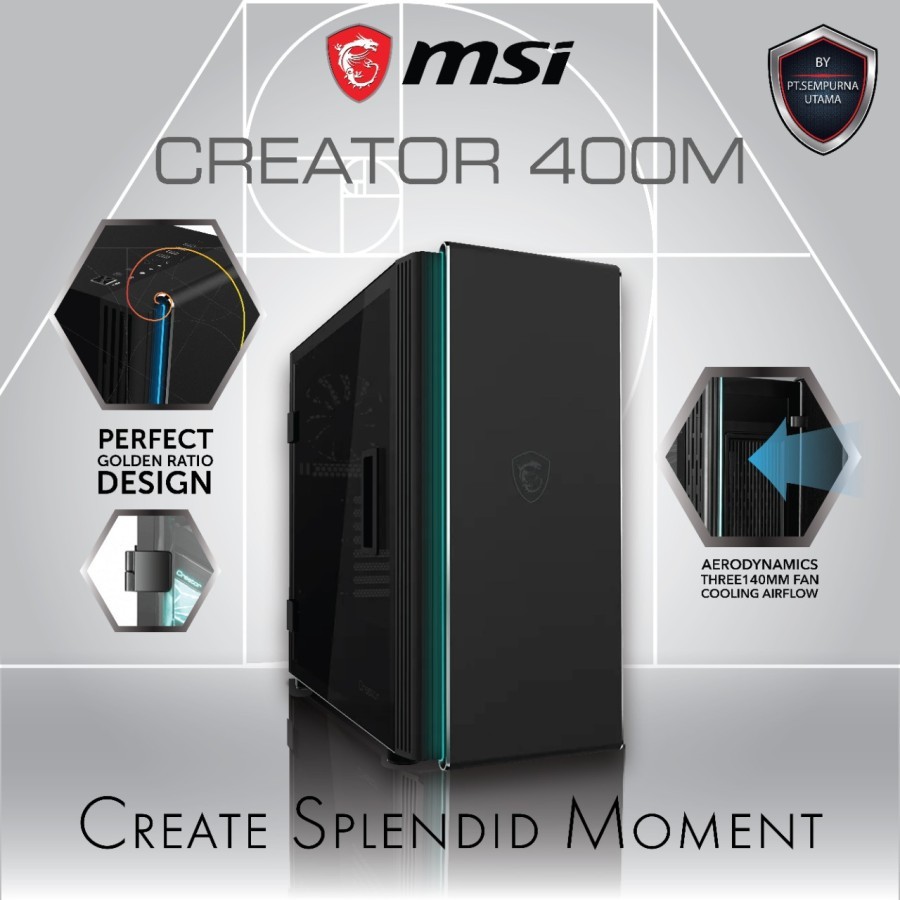 CASING MSI CREATOR 400M