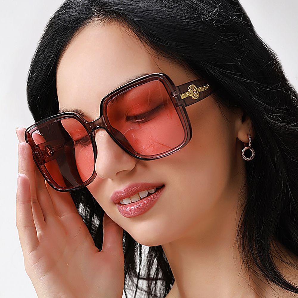 [Elegan] Square Sunglasses Eye Glasses Anti Radiasi Untuk Wanita Kacamata Perlindungan Perempuan Korea Pria Anti Radiasi Kaca Kacamata Wanita Kacamata