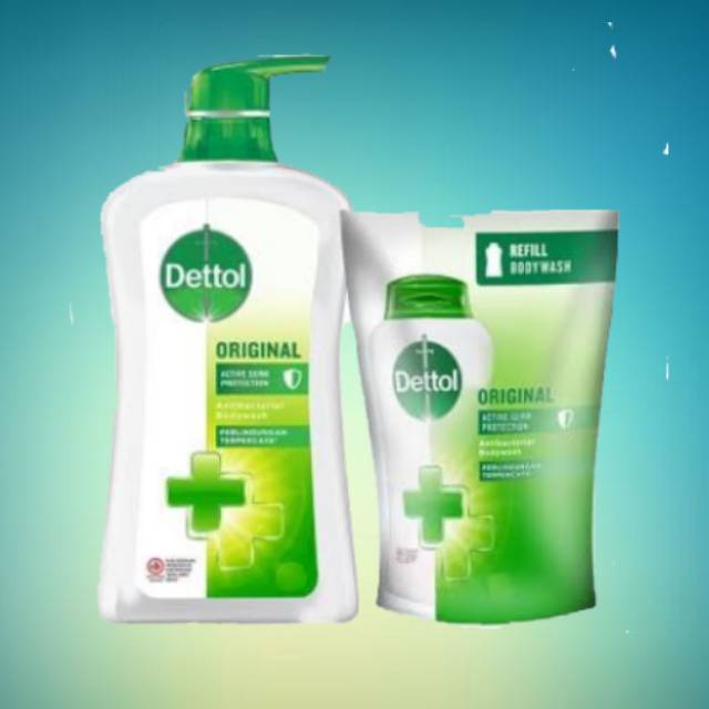 Paket Sabun mandi cair dettol