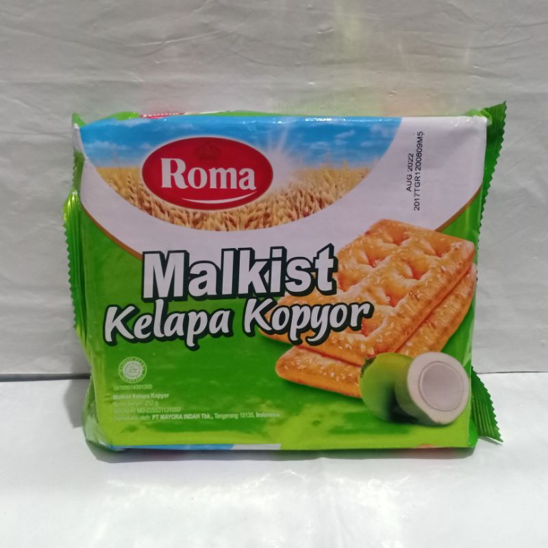 

Roma Malkist Kelapa Kopyor