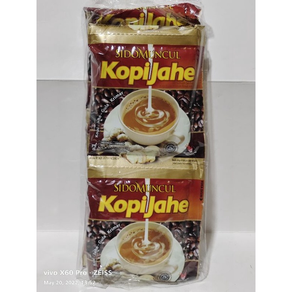 

Kopi Jahe SIDOMUNCUL 1 Renteng @ 10 Sachet