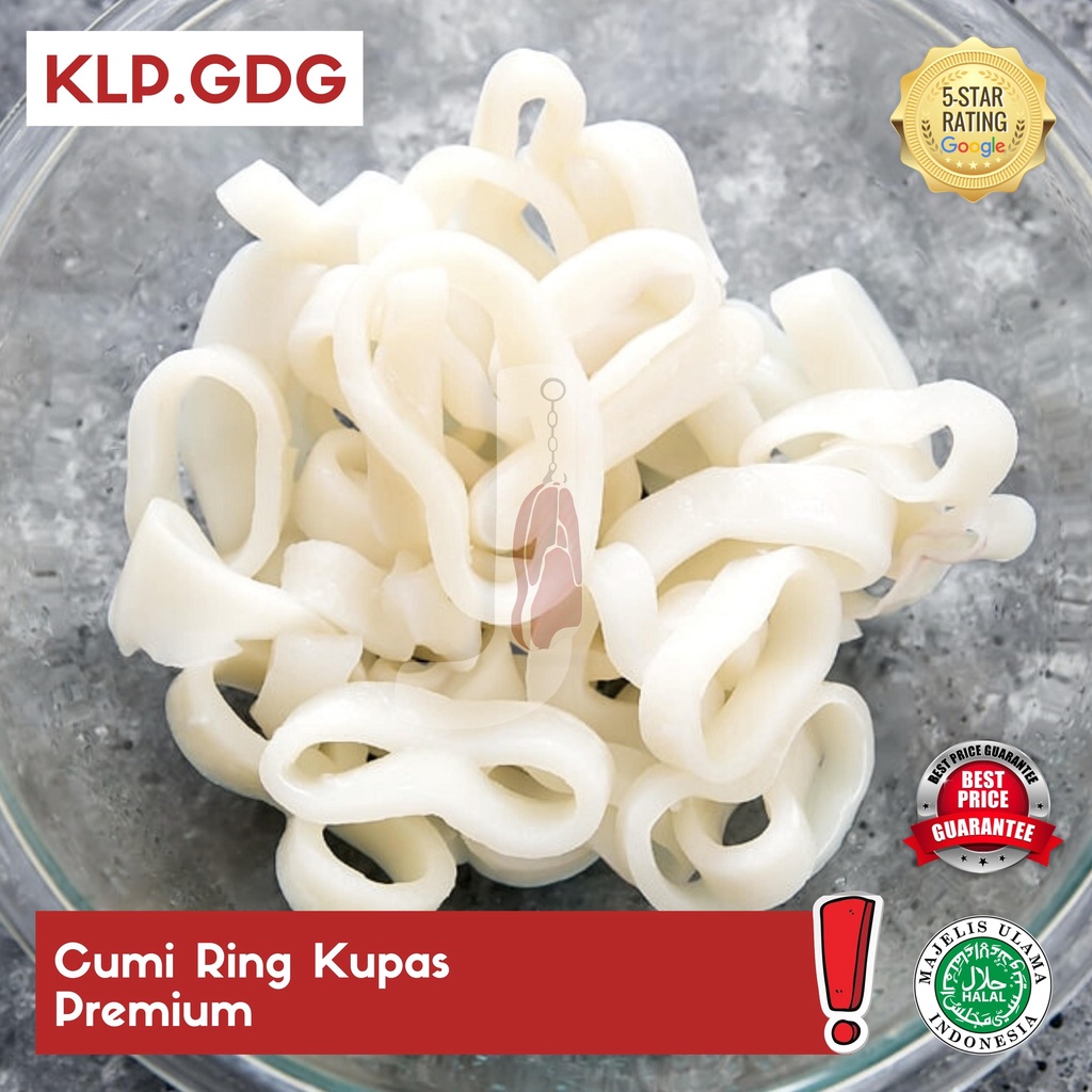

Cumi Ring Kupas Premium - KLP GADING