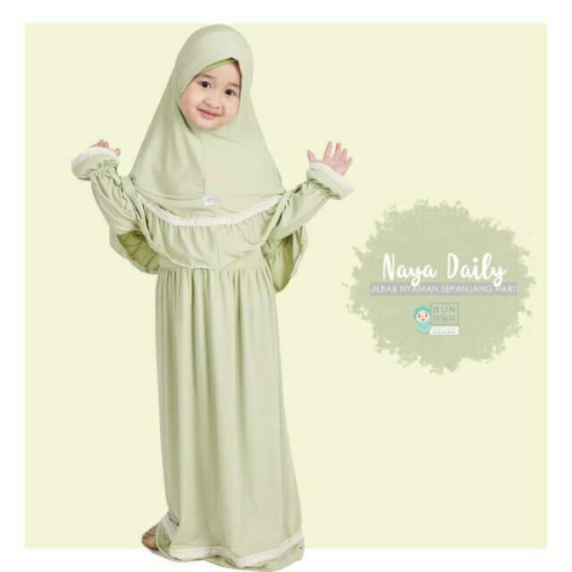 GAMIS NAYA DAILY SET // GAMIS ANAK BUNAYYA