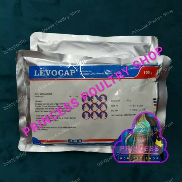 [[BISA COD]] LEVOCAP - Antimikroba Mengobati CRD Kompleks & Penyakit Bakterial lain