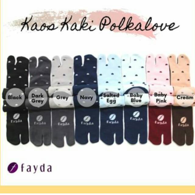 Kaos kaki muslimah fayda #polkalove
