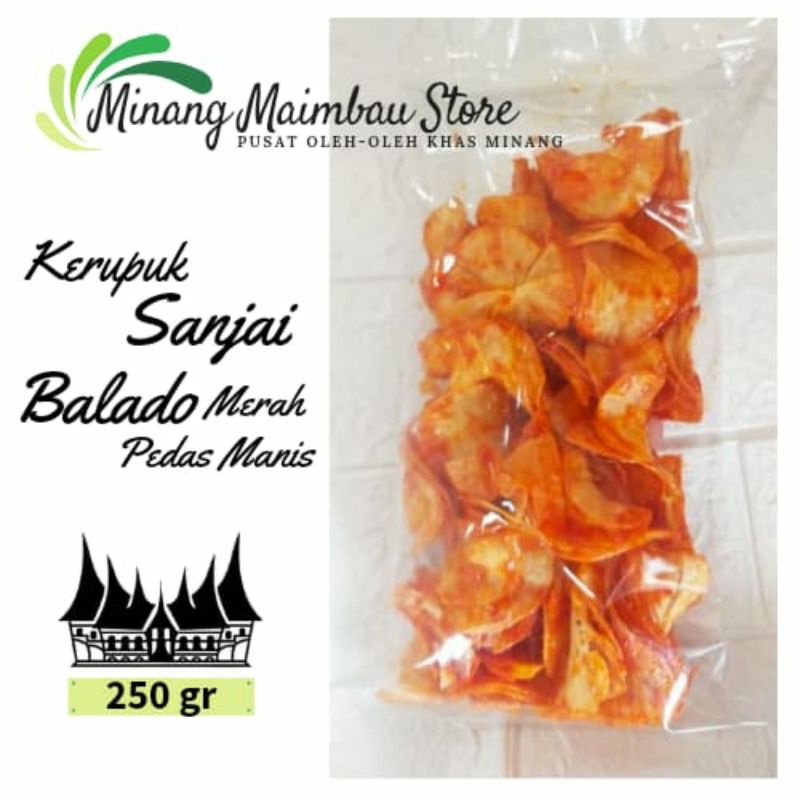 

kerupuk sanjai balado