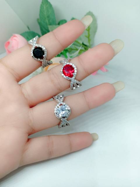 Cincin 02 mata warna A-C