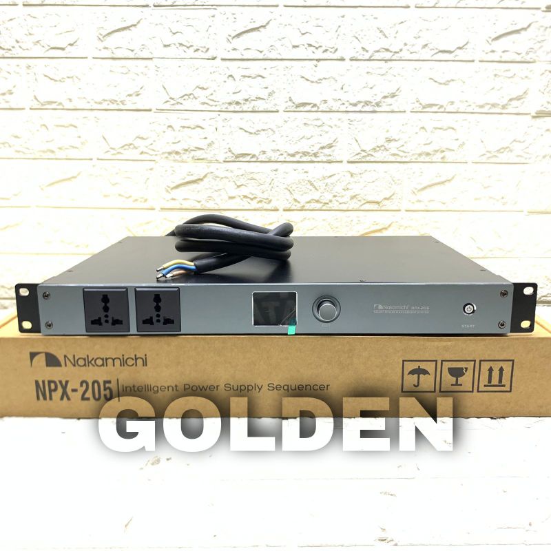 Power Sequencer Nakamichi NPX 205 Original Power Distributor Controller